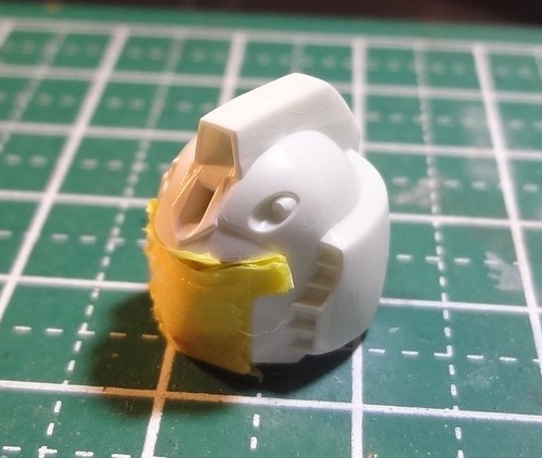 頭部マスキング